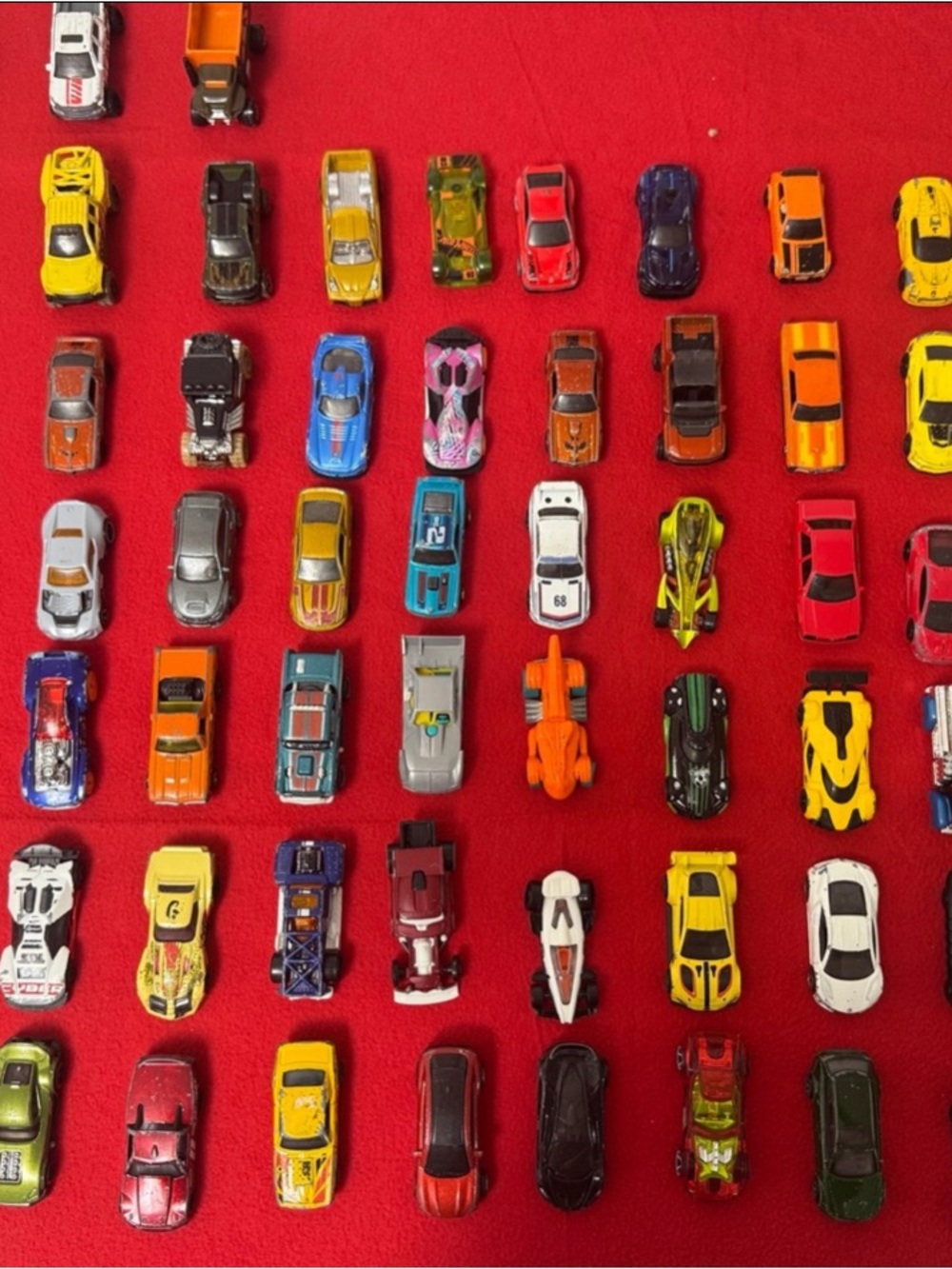 Lot of 79 hot wheels cars mixed bundle toy cars